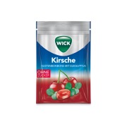 Produktabbildung: WICK Wildkirsche & Eukalyptus Bonbons o.