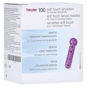 Produktabbildung: Beurer Lanzetten soft touch 33 G f.Blutz