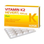 Produktabbildung: Vitamin K2 Hevert 100 µg Kapseln