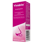 Produktabbildung: Vividrin Azelastin Nasenspray Lösung Akuthilfe bei Heuschnupfen und Allergien
