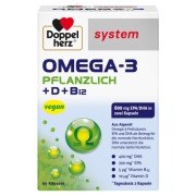 Produktabbildung: Doppelherz system Omega-3 Pflanzlich