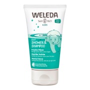 Produktabbildung: Weleda Kids 2in1 Shower & Shampoo Frische Minze