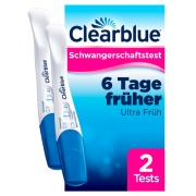 Produktabbildung: Clearblue Schwangerschaftstest FRÜHE ERKENNUNG 2er
