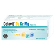 Produktabbildung: Cefavit D3 K2 Mg 2.000 I.E. Hartkapseln