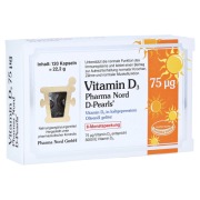 Produktabbildung: Vitamin D3 75 µg Pharma Nord D-Pearls Ka