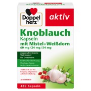 Produktabbildung: Doppelherz Knobl.kap.m.mistel+weißdorn 6