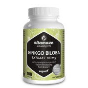 Produktabbildung: Ginkgo Biloba 100 mg  vegan