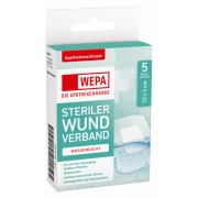 Produktabbildung: WEPA Wundverband wasserdicht 7,2 x 5 cm steril