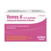 Produktabbildung: Vomex A® Lösung 12,5 mg Kinder