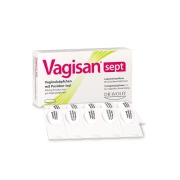 Produktabbildung: Vagisan sept Vaginalzäpfchen