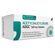 Produktabbildung: Acetylsalicylsäure ADGC 500 mg